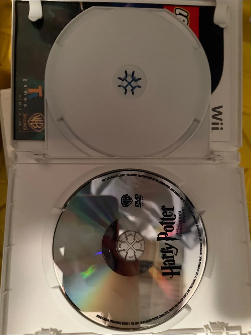 Nintendo Wii Lego Harry Potter Years 1-4 Game + DVD